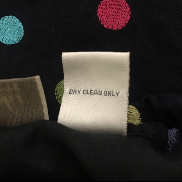 Studio Works Black Polka Dot Long Sleeve, PM - Picture 7 of 7